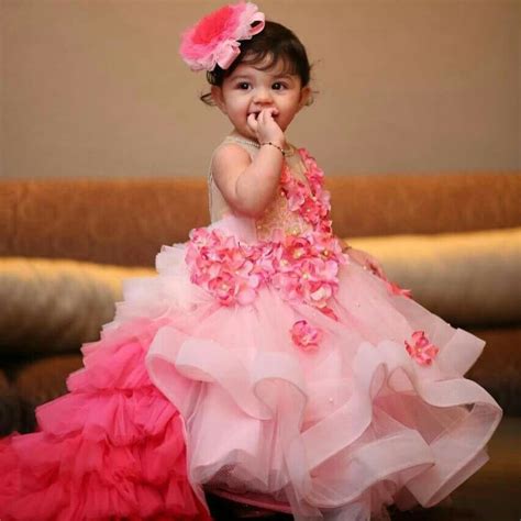 luxury dresses for baby girl.